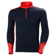 Muške funkcionalne majice Helly Hansen Lifa Merino Midweight 1/2 Zip tamno plava
