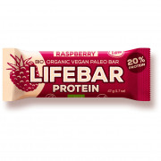 Čokoladica Lifefood Protein Malinová RAW BIO 47 g