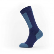 Vodootporne čarape SealSkinz Runton plava / svijetloplava
