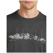 Muška majica Icebreaker Men Merino 150 Tech Lite SS Tee The Peaks
