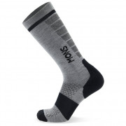 Čarape Mons Royale Pro Lite Merino Snow Sock siva/crna