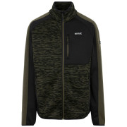 Muška dukserica Regatta Oakar zelena OliveNgt/Blk