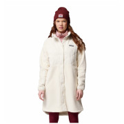 Ženska zimska jakna Columbia Cloud Point Long Fleece bež Chalk