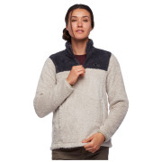 Ženska dukserica Black Diamond Roadie QTR Zip Fleece bijela/crna
