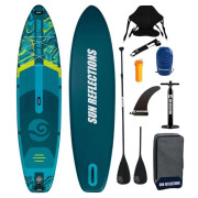 SUP Sun Reflections XXL 11'6'' Combo zelena/plava Emerald Green
