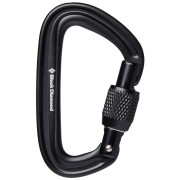 Karabiner Black Diamond Liteforge Screwgate crna Black
