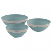 Set zdjela Outwell Collaps Bowl Set svijetlo plava
