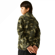 Dječja funkcionalna dukserica Regatta Junior Frankie Warm Fleece Bark Green Camo