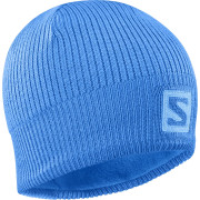 Kapa Salomon Logo Beanie plava IndigoBunting/Blith