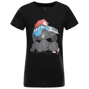 Dječja majica Alpine Pro Ecomo 4 Black