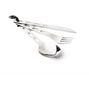 Pribor za jelo GSI Outdoors Glacier Stainless 3 Pc. Ring Cutlery