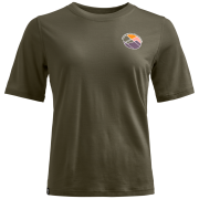 Ženska majica Ortovox 140 Cool Round Landscape T-shirt tamno zelena Dark Wild Herbs