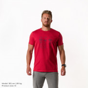 Muška funkcionalna majica Northfinder Bertie crvena