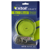 Stezni remen  Extol Remen za prtljagu, čegrtaljka 5m x 25mm