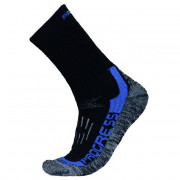 Čarape Progress XTR 8MR X-Treme Merino crna/plava