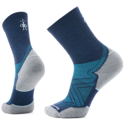 Čarape Smartwool Run Targeted Cushion Mid Crew Socks plava/siva DEEP NAVY