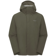 Muška jakna Rab Downpour Jacket zelena