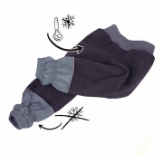 Dječje softshell hlače s runom Unuo Basic uzorak