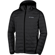 Muška jakna Columbia Powder Lite Hooded Jacket crna Black