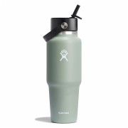 Termo boca Hydro Flask Wide Flex Straw Travel Bottle 32 Oz crna/siva AGAVE