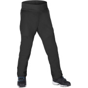Dječje softshell hlače Unuo Fleece elastične crna