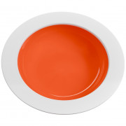 Tanjur Omada Eat Pop Soup plate 23,5 x 4,5 narančasta Arancio
