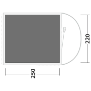 Podloga pod šator Outwell Footprint Sky 2