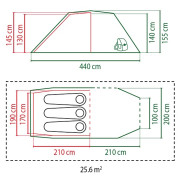 Šator Coleman Tasman 3 Plus