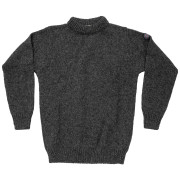 Muške funkcionalne majice dugih rukava Devold Nansen Wool Sweater tamno siva ANTHRACITE