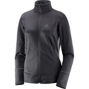 Ženska dukserica Salomon Discovery Fz W crna Black/Heather