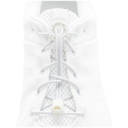 Vezice za cipele Lock Laces Solid bijela White Solid