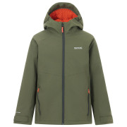 Dječja zimska jakna Regatta Hillain Warm Lined Dark Khaki kaki DrkKhaTea