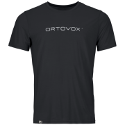 Muške funkcionalne majice Ortovox 150 Cool Brand Ts M crna Black Raven