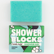Gel za tuširanje Shower Blocks Solid Shower Gel - Pepper Mint zelena