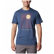 Muška majica Columbia Csc™ Seasonal Logo Tee tamno plava Dark Mtn, Linear Drifts