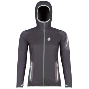 Ženska jakna High Point Merino Alpha Lady Hoody siva Black/Antracit
