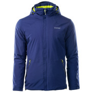 Muška jakna Hi-Tec Raffle plava PatriotBlue/LimePunch