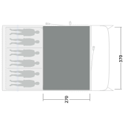 Tepisi za šator Outwell Cozy Carpet Denver 6