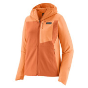 Ženska softshell jakna Patagonia R1 CrossStrata Hoody