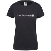 Ženska majica The North Face W S/S Neverstopexploring Tee crna TnfBlack/TnfWhite