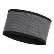 Rajf Buff Crossknit Headband crna/siva SolidBlack