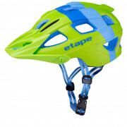 Dječja biciklistička kaciga Etape Hero plava/zelena Green/BlueMat