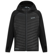 Dječja jakna Regatta Junior Andreson Hybrid Black/Sealgr crna/siva Black/Sealgr