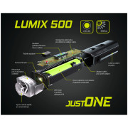 Prednje svjetlo Just One LUMIX 500