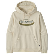 Muška dukserica Patagonia Men's '95 Oval Logo Uprisal Hoody bijela Birch White