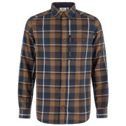 Muška košulja Fjällräven Fjällglim Regular Shirt M smeđa Wood Brown-Black Oak