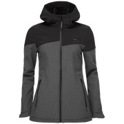 Ženska softshell jakna Loap Ludysa crna/siva DarkGray