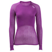 Funkcionalna majica Brynje of Norway Lady Wool Thermo light Shirt Ljubičasta Violet