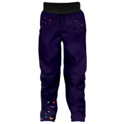 Dječje softshell hlače WAMU Dark Purple tamno ljubičasta DARK PURPLE