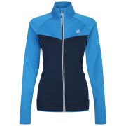 Ženska funkcionalna dukserica Dare 2b Elation II Core Stretch plava/crna Moonlight Denim/Swedish Blue
